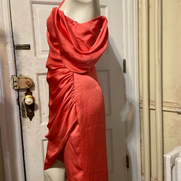 Theia Dresses Theia Daniela Draped Cocktail Dress Poshmark